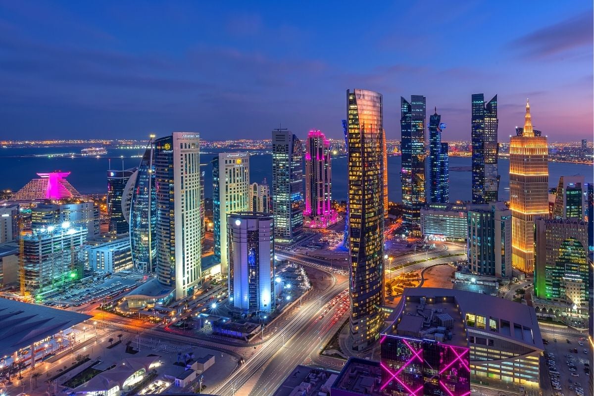 Doha Qatar skyline
